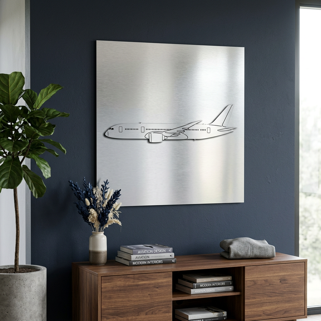 Personalised Aircraft Metal Print